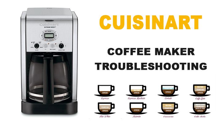 Cuisinart coffee maker troubleshooting