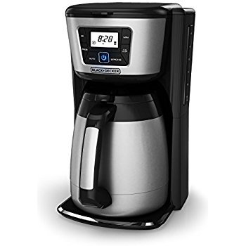 BLACK+DECKER 12-Cup Programmable Coffee Maker With Thermal Carafe