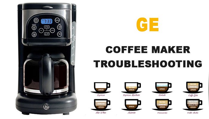 GE coffee maker troubleshooting