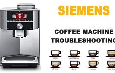 SIEMENS coffee machine troubleshooting