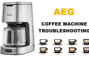 AEG coffee machine troubleshooting
