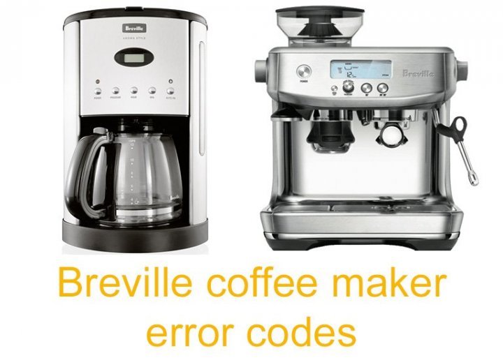 Breville coffee maker error codes