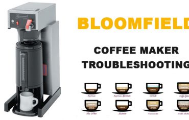 Bloomfield coffee maker troubleshooting